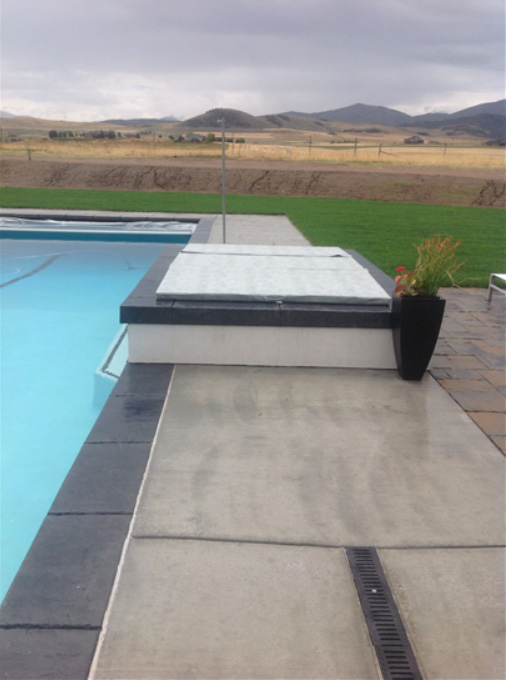 pool and hot tub cover